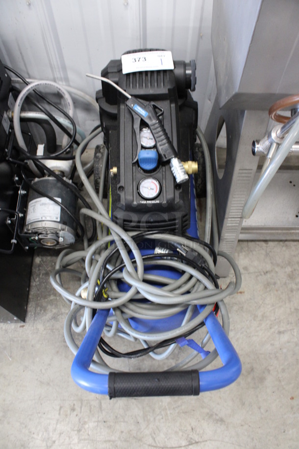 Kobalt Blue Metal Air Compressor. 12x31x24 - Image 2 of 6