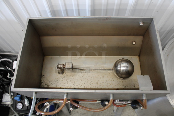 Zambelli Enotech Model T/4GS Stainless Steel Commercial Riempitrice Tivoli Vacuum Bottle Filler Station. 24x20x35 - Image 4 of 7