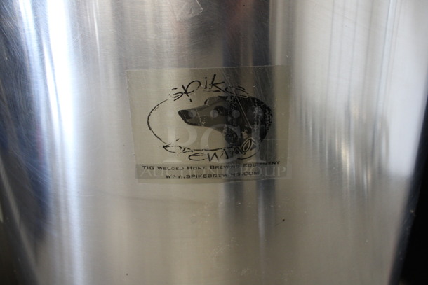 Spike Brewing Stainless Steel Commercial Beer Brewing Barrel. 30x31x27 - Image 6 of 6