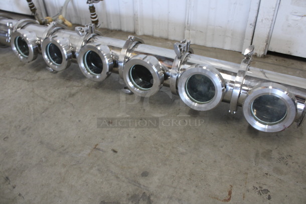 Stainless Steel Commercial 6 Head Brewing Unit. 52x14x10 - Image 3 of 4
