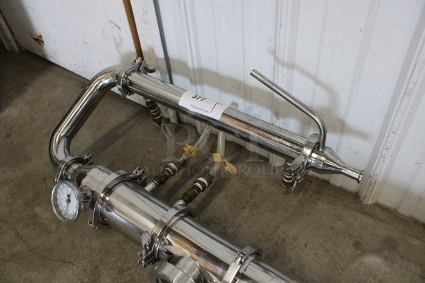 Stainless Steel Commercial 6 Head Brewing Unit. 52x14x10 - Image 4 of 4