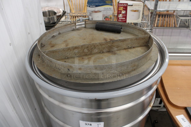 Bubba's Barrels Stainless Steel Commercial Beer Brewing Barrel. 28x34x47 - Image 3 of 6