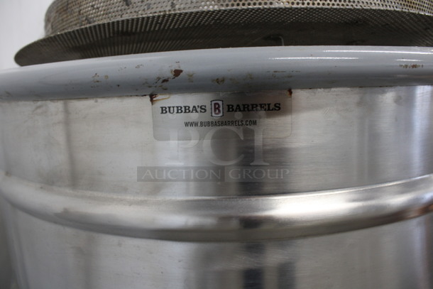 Bubba's Barrels Stainless Steel Commercial Beer Brewing Barrel. 28x34x47 - Image 6 of 6