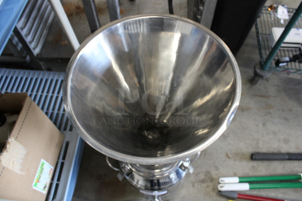 Stainless Steel Commercial Countertop Beer Brewing Sieve and Holder. 14x17x30 - Image 3 of 4