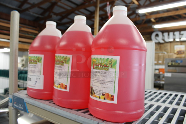 3 Jugs of Tropical Sensations Raspberry Concentrate. 6x6x12. 3 Times Your Bid! - Image 3 of 3
