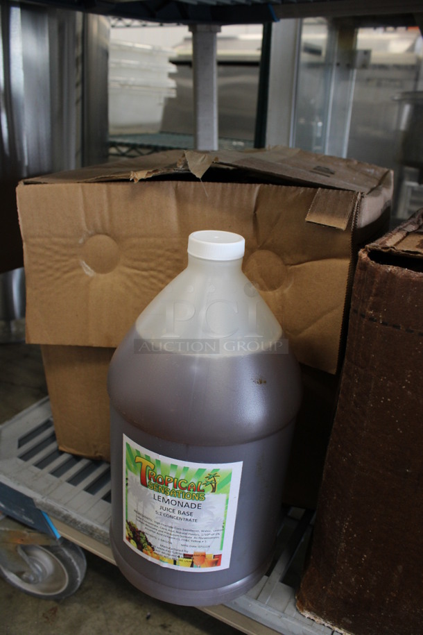 4 BRAND NEW IN BOX! Jugs of Tropical Sensations Lemonade Juice Base Concentrate. 6x6x12. 4 Times Your Bid! - Image 3 of 3