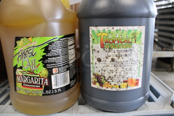 4 Various Jugs of Concentrate; 1 Tropical Sensations Black Cherry and 3 Finest Call Margarita. 6x6x12. 4 Times Your Bid! - Image 2 of 2