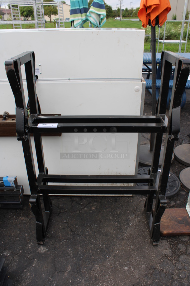 Metal 2 Tier Rack. 30.5x14x45