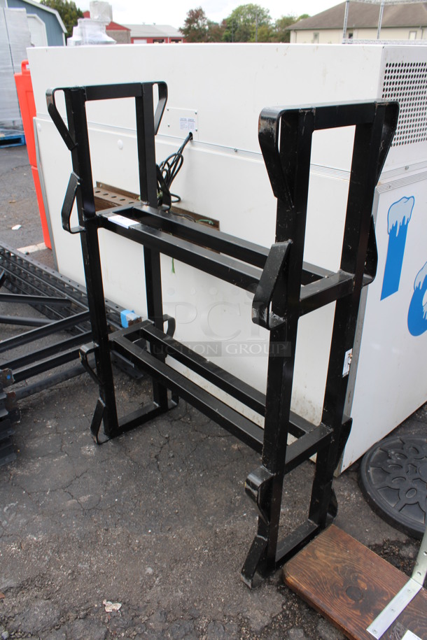 Metal 2 Tier Rack. 30.5x14x45 - Image 2 of 3