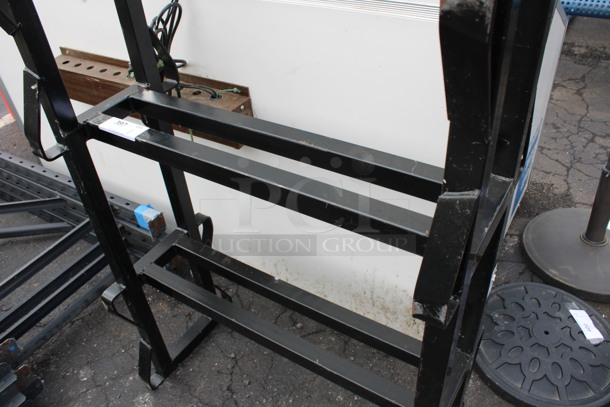 Metal 2 Tier Rack. 30.5x14x45 - Image 3 of 3