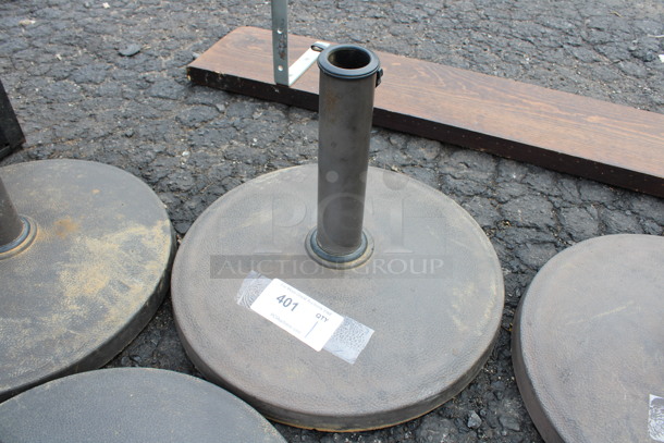 Metal Patio Umbrella Base. 18x18x12 - Image 3 of 3
