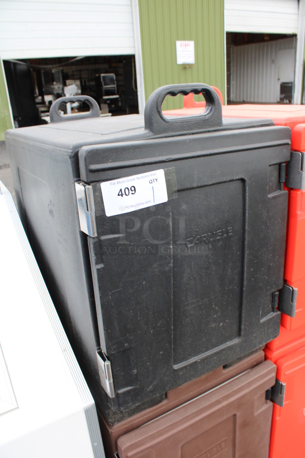 Carlisle Model NPC300N Black Poly Insulated Food Carrying Box. 17x24.5x25.5 - Image 2 of 6