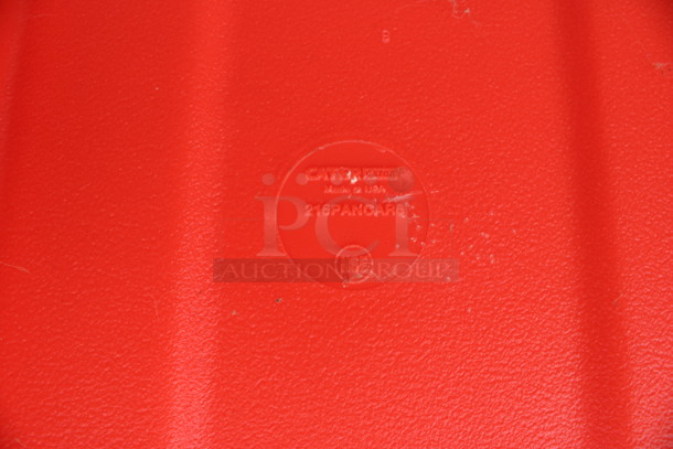 Cater Gator Model 215PANCAR5 Red Poly Insulated Food Carrying Box. 17x24.5x25.5 - Image 5 of 5