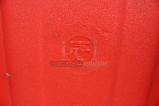 Cater Gator Model 215PANCAR5 Red Poly Insulated Food Carrying Box. 17x24.5x25.5 - Image 6 of 6