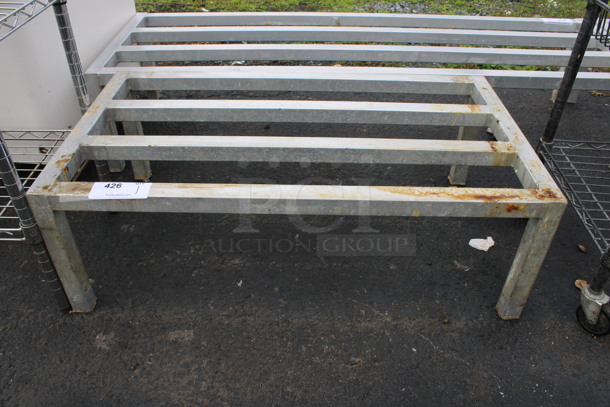 Metal Commercial Dunnage Rack. 36x20x12 - Image 1 of 3