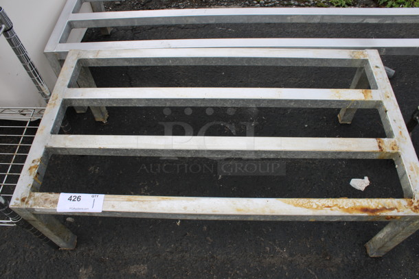 Metal Commercial Dunnage Rack. 36x20x12 - Image 3 of 3