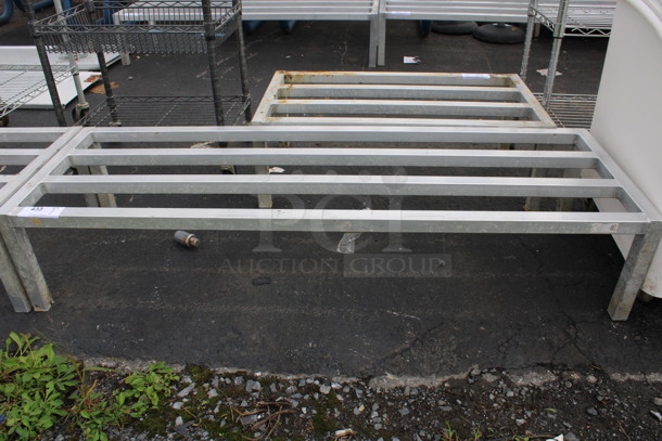 Metal Commercial Dunnage Rack. 60x20x12 - Image 1 of 3