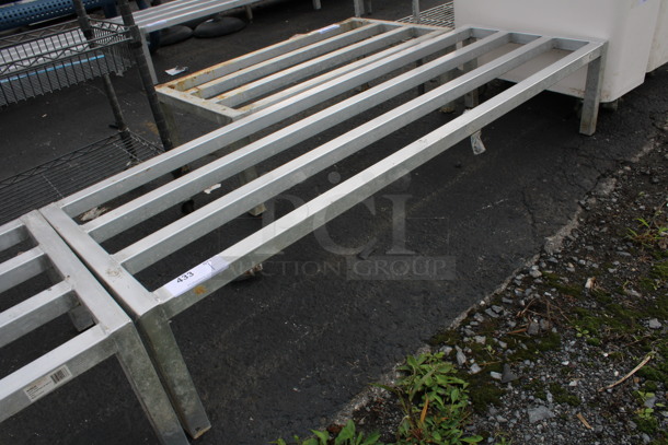 Metal Commercial Dunnage Rack. 60x20x12 - Image 2 of 3