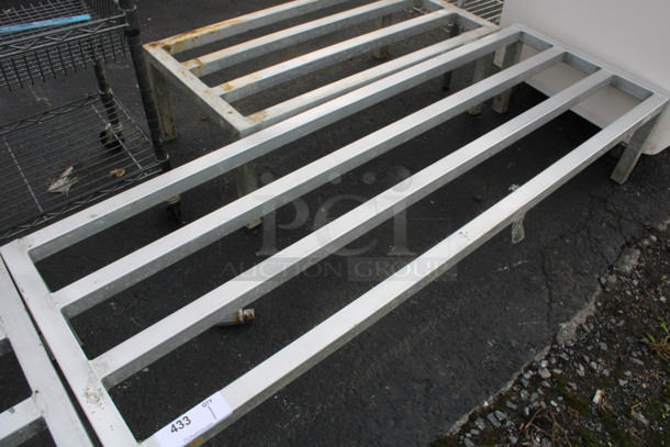 Metal Commercial Dunnage Rack. 60x20x12 - Image 3 of 3
