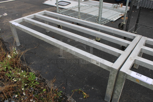 Metal Commercial Dunnage Rack. 48x20x12 - Image 2 of 3
