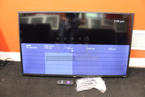 2020 Hisense Model 40H4030FI 40" LED LCD Television w/ 2 Feet and Remote. Buyer Must Pick Up - We Will Not Ship This Item. 120 Volts, 1 Phase. Tested and Working! - Image 4 of 10