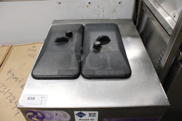2011 Stoelting Model SF144-38I Stainless Steel Commercial Countertop Air Cooled 2 Flavor Soft Serve Ice Cream Machine w/ Milkshake Mixer. 208-230 Volts, 1 Phase. 22x32x34 - Image 6 of 8