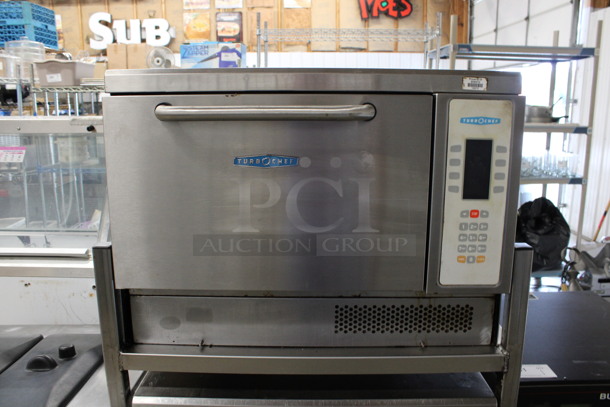2 Turbochef Model NGCD6 Tornado Stainless Steel Commercial Countertop Electric Powered Rapid Cook Ovens on Stainless Steel Commercial 2 Tier Equipment Stand on Commercial Casters. 208/240 Volts, 1 Phase. 30x30x60. 2 Times Your Bid! - Image 4 of 9