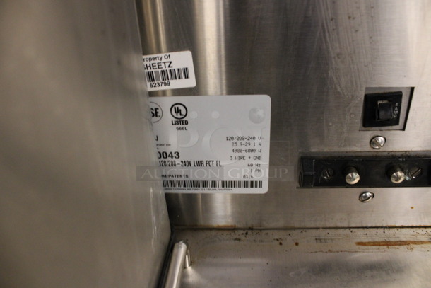 2016 Bunn Model DUAL SH DBC Stainless Steel Commercial Countertop Dual Coffee Machine w/ 2 Stainless Steel Brew Baskets and 2 Bunn Model SH SERVER Satellite Servers. 120/208-240 Volts, 1 Phase. 18x24x36. Tested and Working! - Image 5 of 6