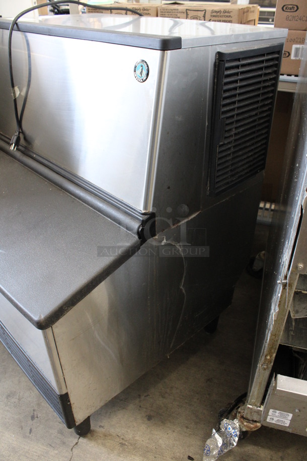 Hoshizaki Stainless Steel Commercial Ice Machine Head on Bin. 115 Volts, 1 Phase. 30.5x28.5x39 - Image 5 of 7