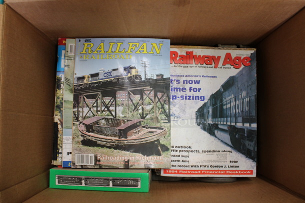 ALL ONE MONEY! Lot of Model Trains, Magazines and Ballast Boxes! Boxes are Believed To Be Empty - Image 2 of 6