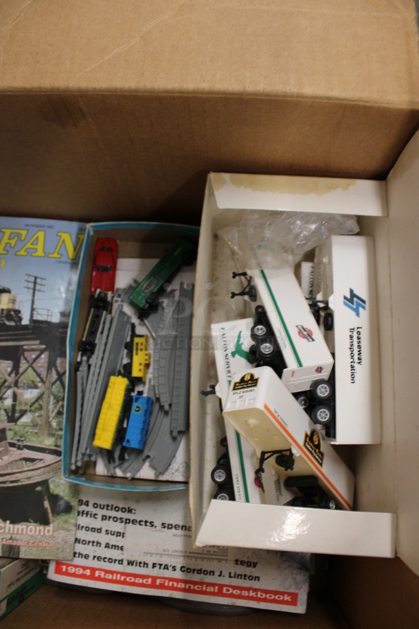 ALL ONE MONEY! Lot of Model Trains, Magazines and Ballast Boxes! Boxes are Believed To Be Empty - Image 3 of 6