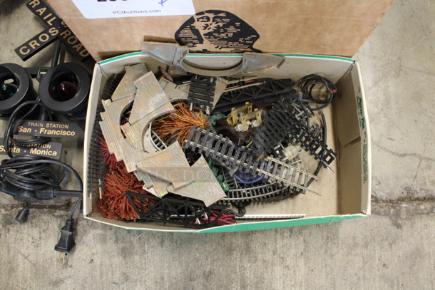 ALL ONE MONEY! Lot of Various Items Including Empty Boxes of Model Train Cars and Conductor Bear! - Image 3 of 8