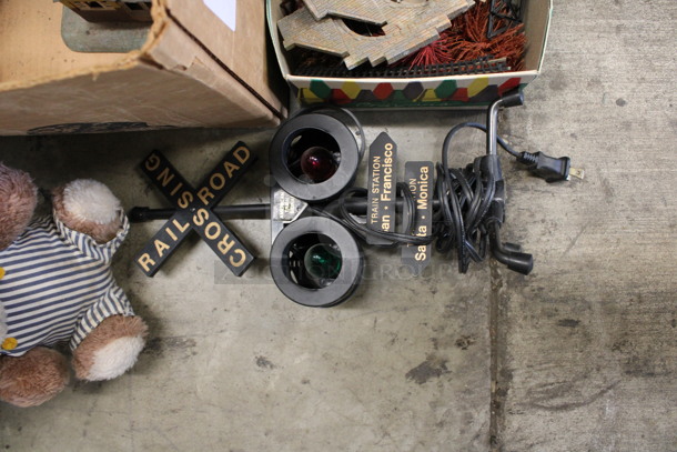 ALL ONE MONEY! Lot of Various Items Including Empty Boxes of Model Train Cars and Conductor Bear! - Image 4 of 8