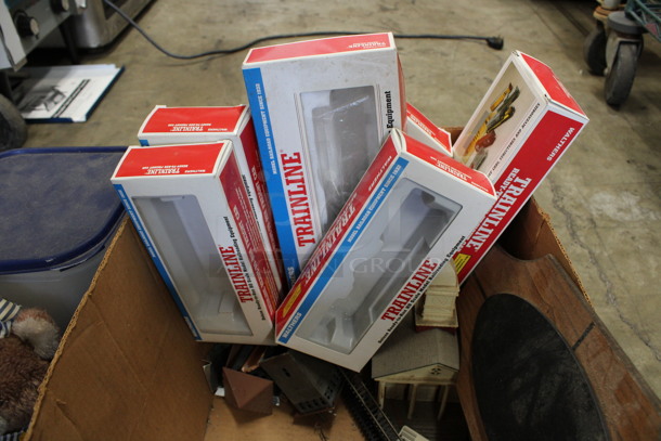 ALL ONE MONEY! Lot of Various Items Including Empty Boxes of Model Train Cars and Conductor Bear! - Image 7 of 8