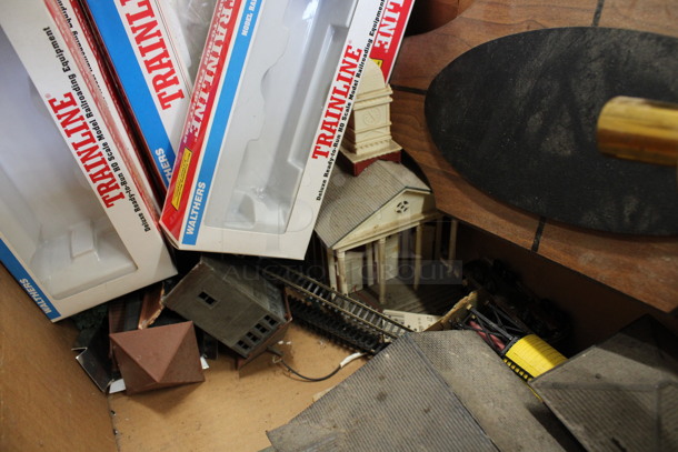 ALL ONE MONEY! Lot of Various Items Including Empty Boxes of Model Train Cars and Conductor Bear! - Image 8 of 8