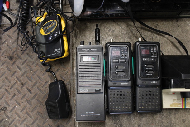 ALL ONE MONEY! Lot of Various Items Including Polaroid Camera, fisher Studio Standard AM FM Stereo Synthesizer Tuner and Realistic TRC-215 Radios in Blue Poly Bin! - Image 2 of 7