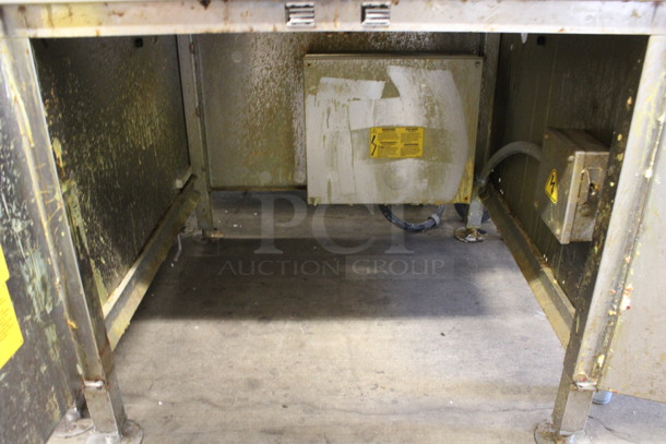Belshaw Model 21257 Stainless Steel Commercial Floor Style Electric Powered Donut Fryer. 240 Volts, 1 Phase. 30.5x34x37 - Image 8 of 9