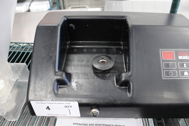 2014 Mono Model FG053-Z01 Metal Commercial Countertop Pastry Donut Filler w/ Hopper. 120 Volts, 1 Phase. 16x10.5x20. Tested and Working! - Image 4 of 6