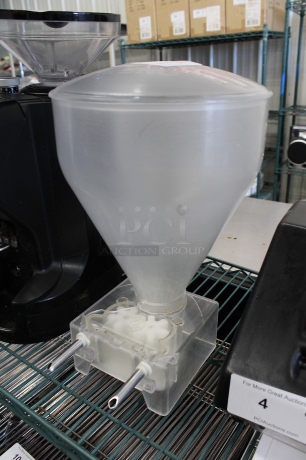 Clear Poly Pastry Donut Filler Hopper. Goes GREAT w/ Item 4! 9x11x14 - Image 2 of 4