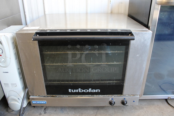 Moffat Model E28M4 Stainless Steel Commercial Electric Powered Convection Oven w/ View Through Door and Metal Racks. 220-240 Volts. 32x31x26 - Image 1 of 5