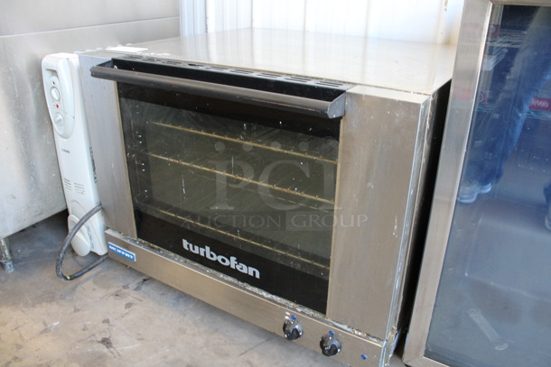 Moffat Model E28M4 Stainless Steel Commercial Electric Powered Convection Oven w/ View Through Door and Metal Racks. 220-240 Volts. 32x31x26 - Image 2 of 5