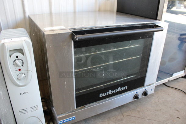 Moffat Model E28M4 Stainless Steel Commercial Electric Powered Convection Oven w/ View Through Door and Metal Racks. 220-240 Volts. 32x31x26 - Image 3 of 5