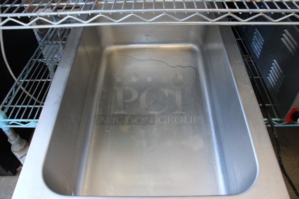 Avantco Model 177W50 Stainless Steel Commercial Countertop Food Warmer. 120 Volts, 1 Phase. 14.5x23x9. Tested and Working! - Image 4 of 5