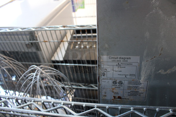 Avantco Model 177W50 Stainless Steel Commercial Countertop Food Warmer. 120 Volts, 1 Phase. 14.5x23x9. Tested and Working! - Image 5 of 5