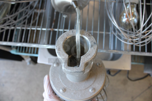 3 Metal Commercial Whisk Attachment Light Fixtures. Hobart Model A10D, VML30D and VML80. Includes 13x13x24. 3 Times Your Bid! - Image 6 of 10