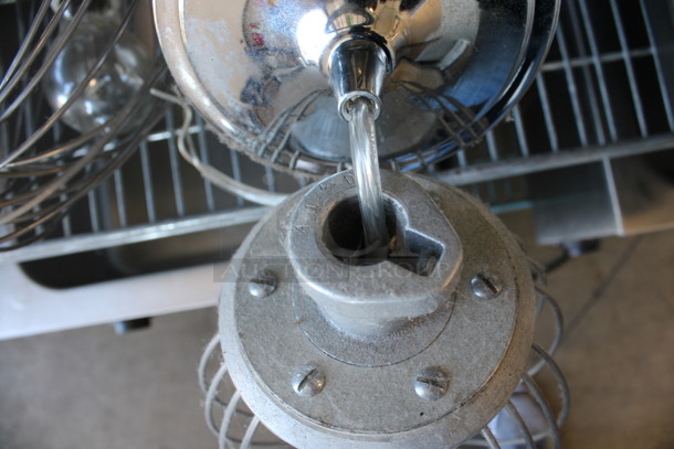 3 Metal Commercial Whisk Attachment Light Fixtures. Hobart Model A10D, VML30D and VML80. Includes 13x13x24. 3 Times Your Bid! - Image 7 of 10