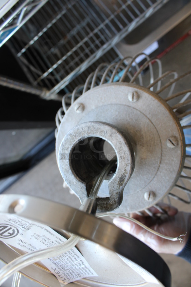 3 Metal Commercial Whisk Attachment Light Fixtures. Hobart Model A10D, VML30D and VML80. Includes 13x13x24. 3 Times Your Bid! - Image 8 of 10