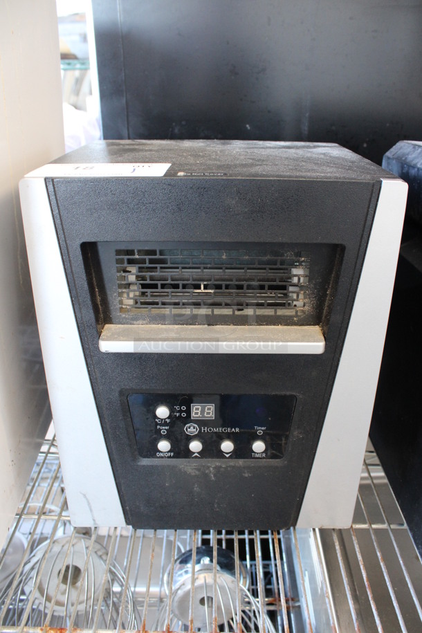 Homegear Model US-NCHH-1031 Portable Heater. 120 Volts, 1 Phase. 11x10x14. Tested and Working!