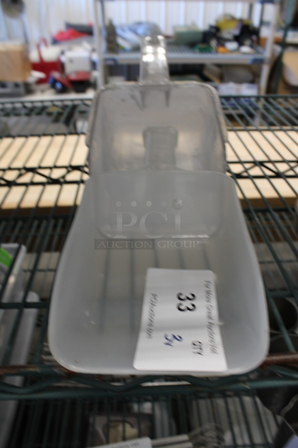 3 Poly Ice Scoops. Includes 10.5x4.5x2.5. 3 Times Your Bid! - Image 2 of 2