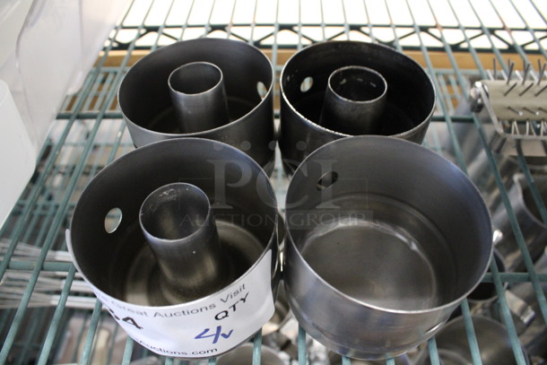 4 Metal Donut Cutters. 3.25x3.25x2.5. 4 Times Your Bid! - Image 2 of 3